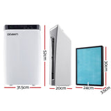 The Devanti Smart HEPA Air Purifier with Built-in Ioniser