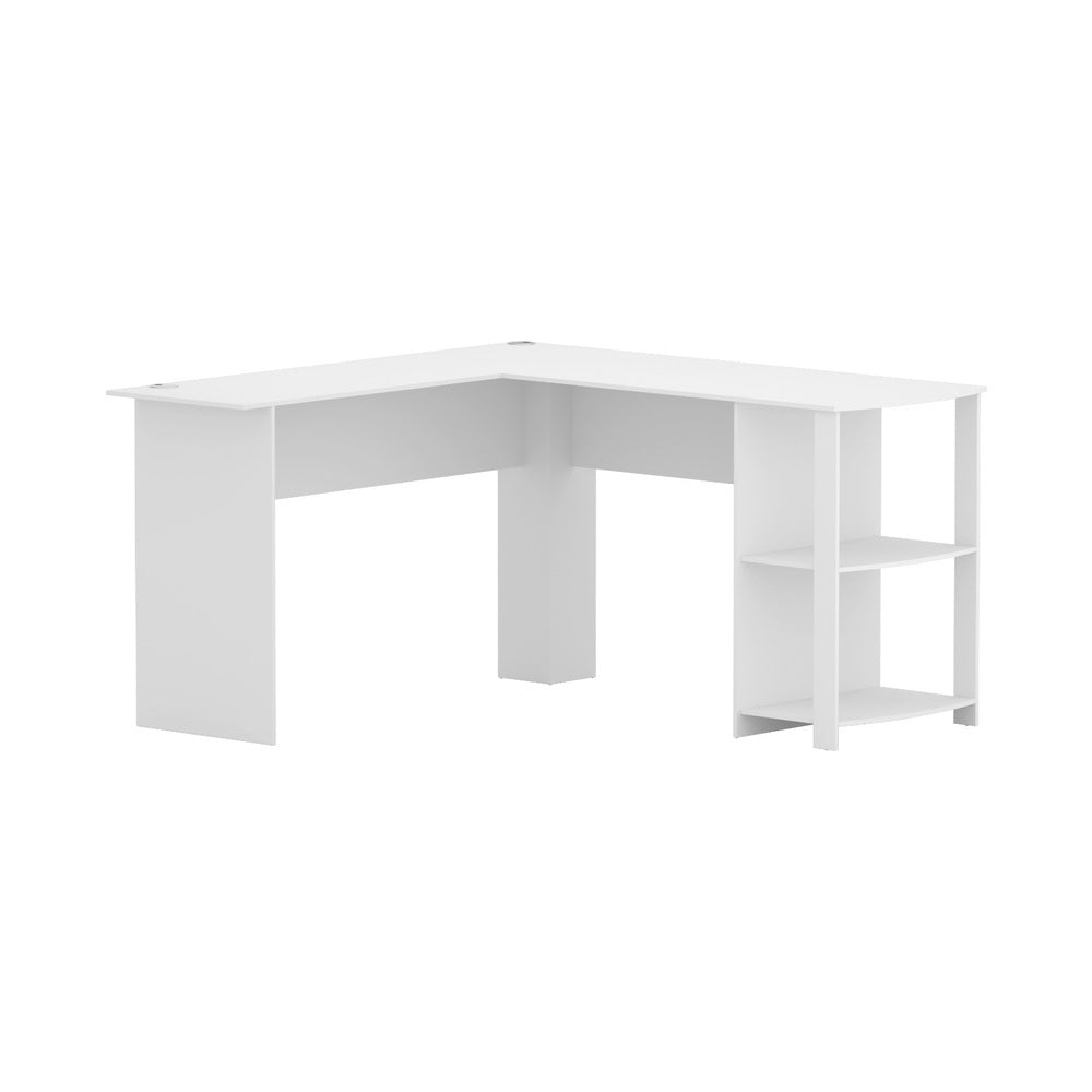 The Zenith Adaptive Corner Desk | White L-Shaped Workstation