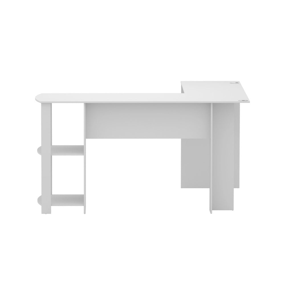 The Zenith Adaptive Corner Desk | White L-Shaped Workstation