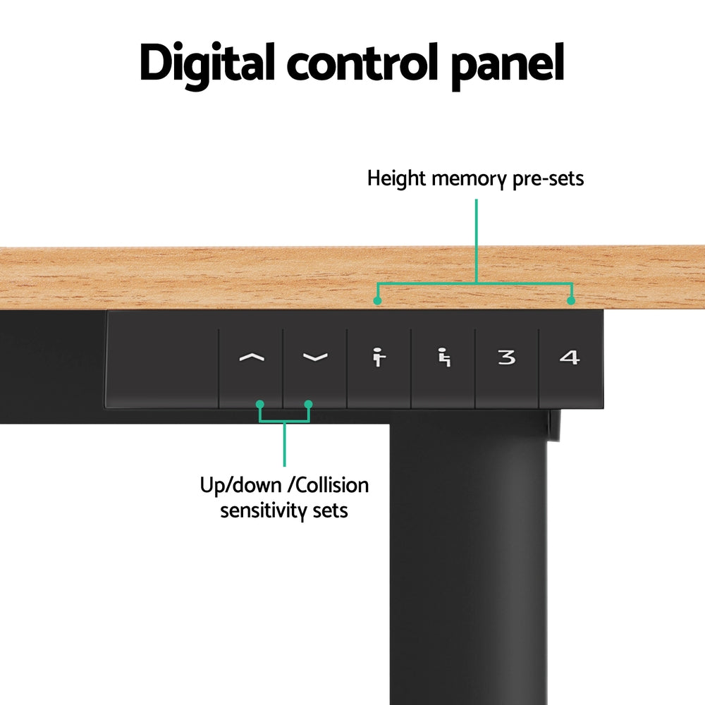 Crest Electric Standing Desk 120cm | Sit Stand Desk