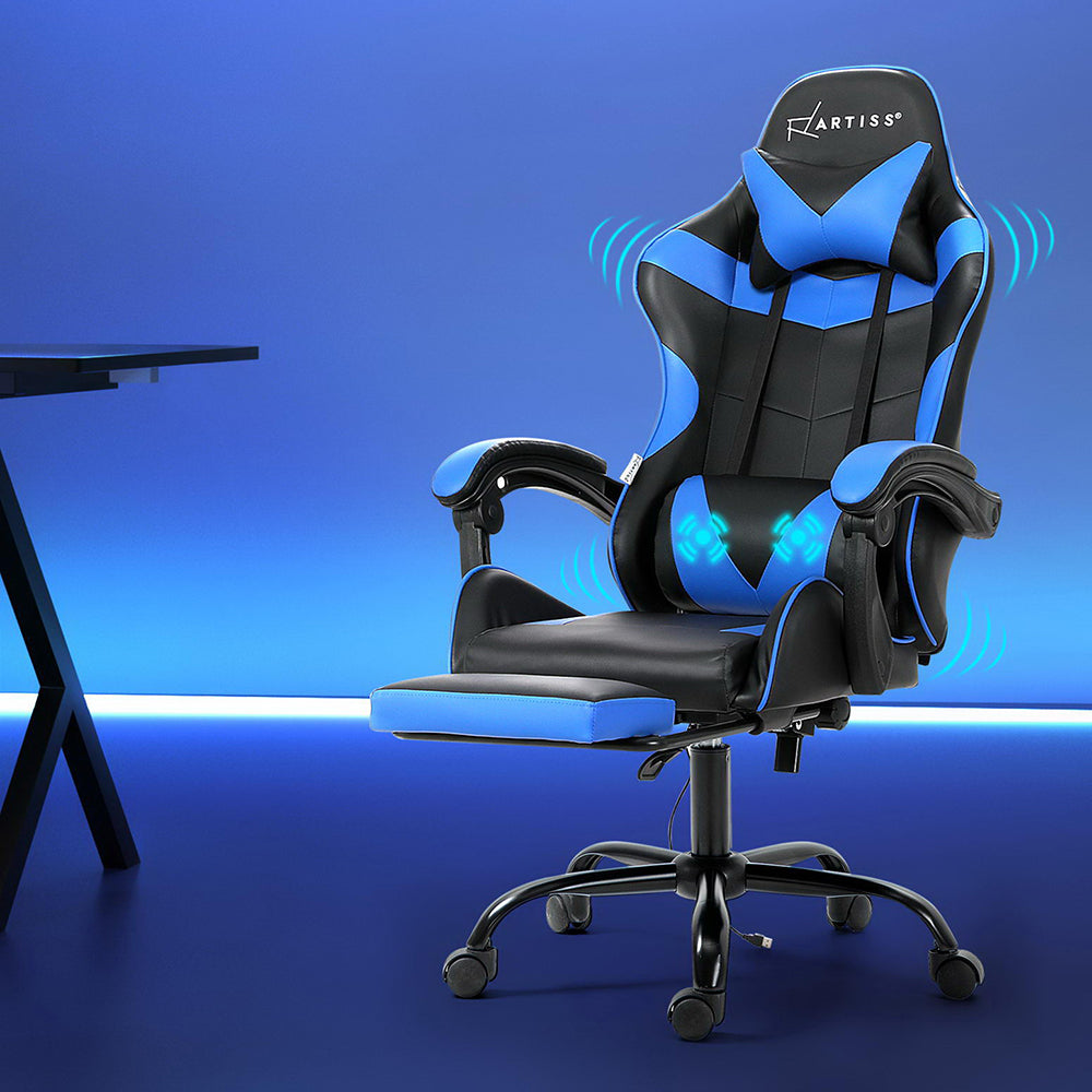 Vortex Massage Chair — Blue