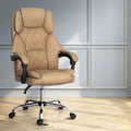 The Summit Executive Recliner | Espresso Leather Office Chair with Footrest