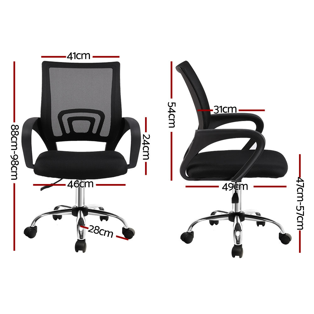 The Vector Adaptive Task Chair | Black Mesh Ergonomic Office Seat