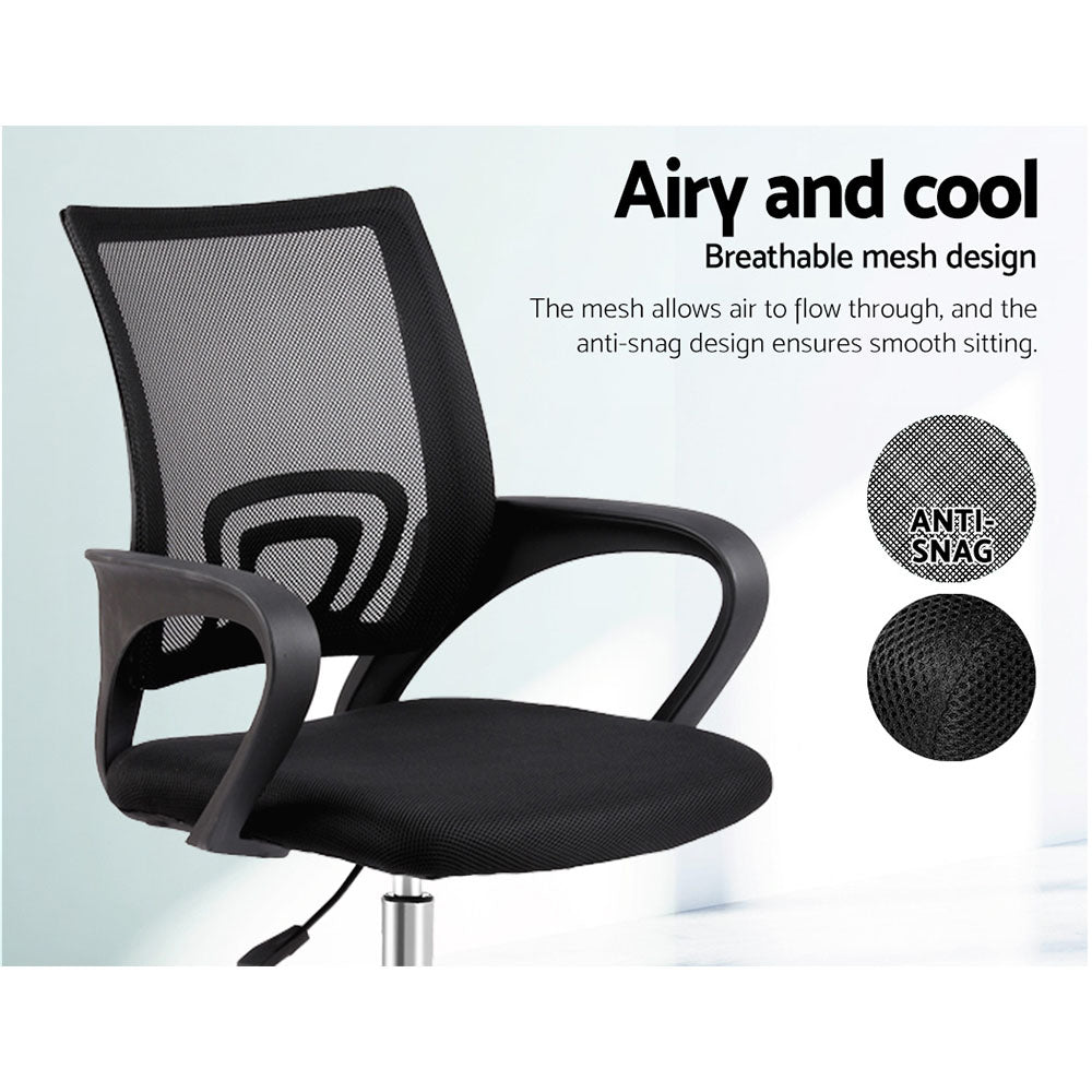 The Vector Adaptive Task Chair | Black Mesh Ergonomic Office Seat