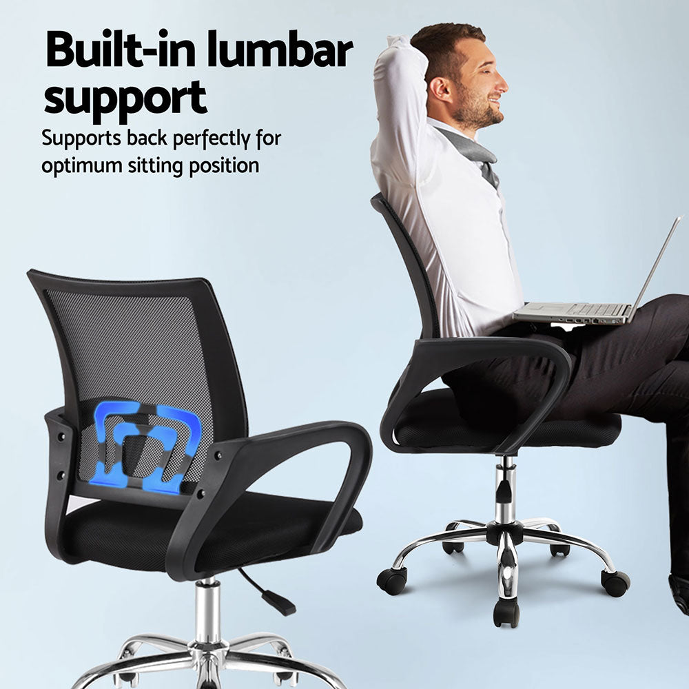 Dual Suite Black Vector Adaptive Task Chair | Mesh Ergonomic Office Seats