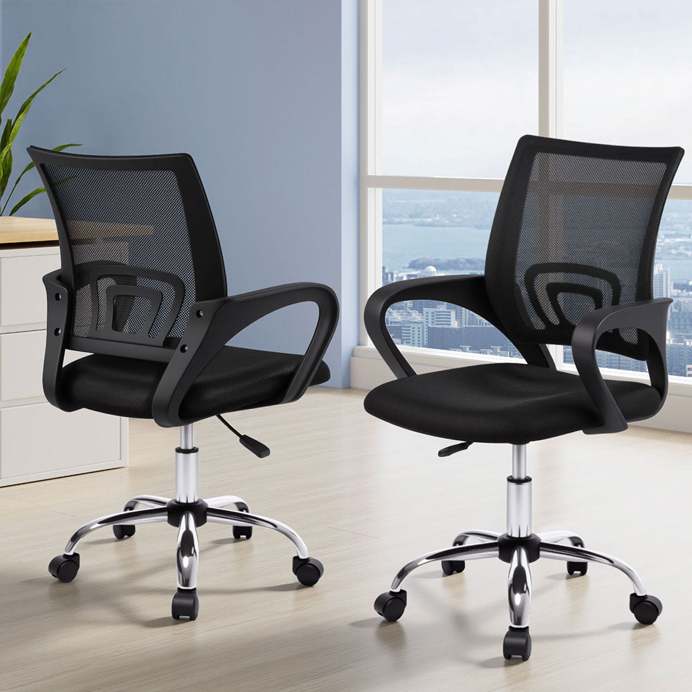 Dual Suite Black Vector Adaptive Task Chair | Mesh Ergonomic Office Seats