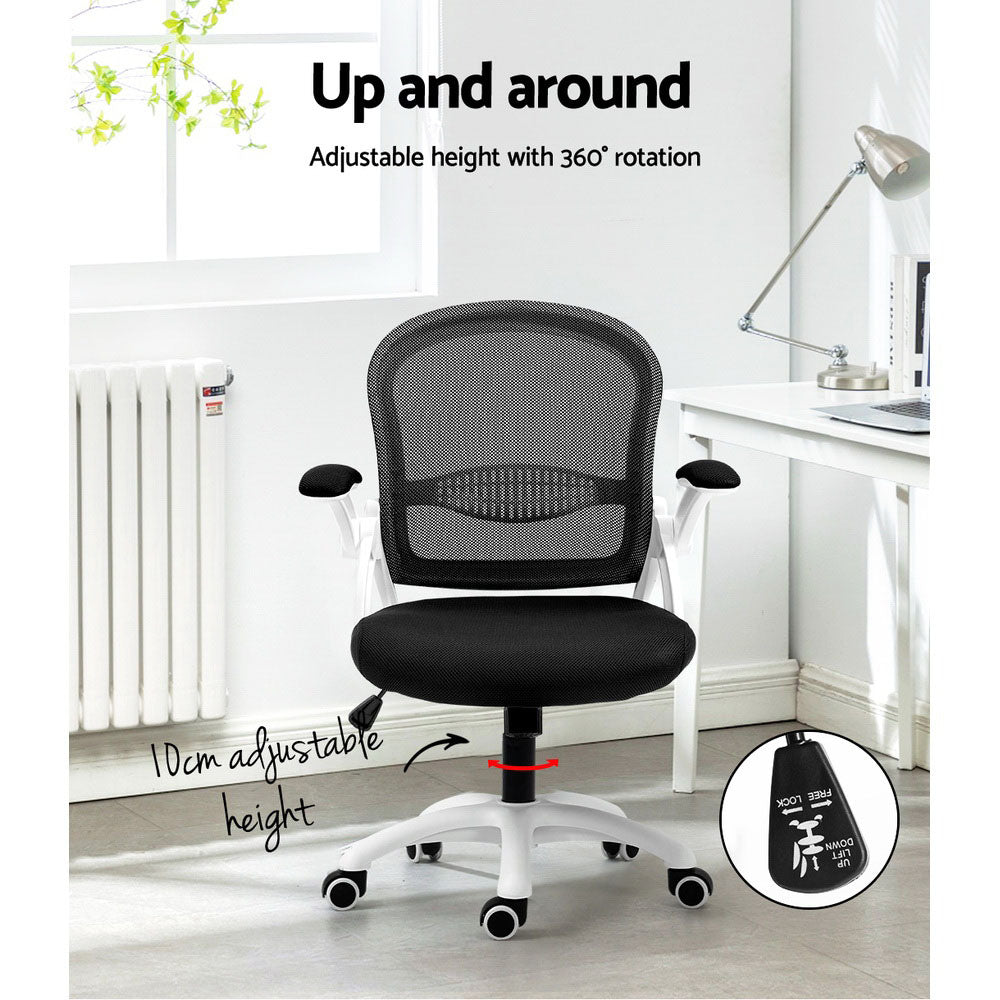 Orbit 360 High-Motion Task Chair | Mid Black Ergonomic Mesh Desk Chair
