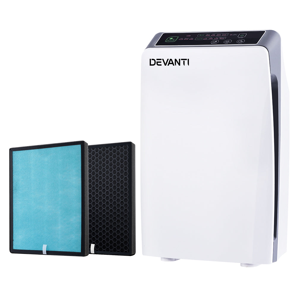 The Devanti Smart HEPA Air Purifier with Built-in Ioniser