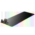 Aura Continuum RGB Desk Mat — Black