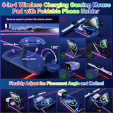 Artiss Vanta RGB Desk Mat | Extended Black Gaming Mouse Pad