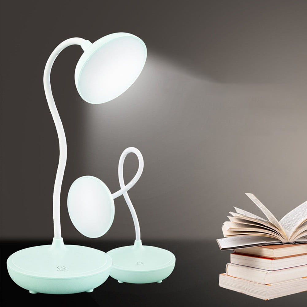 FlexiGlow Yellow LED Desk Lamp - Touch Control & 360° Neck