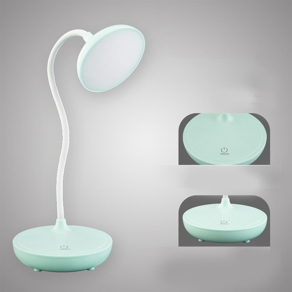 FlexiGlow Yellow LED Desk Lamp - Touch Control & 360° Neck