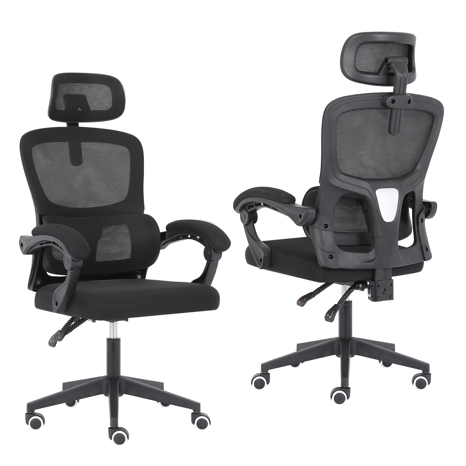 The Axis Adaptive Reclining Command Chair | Black Office Seat