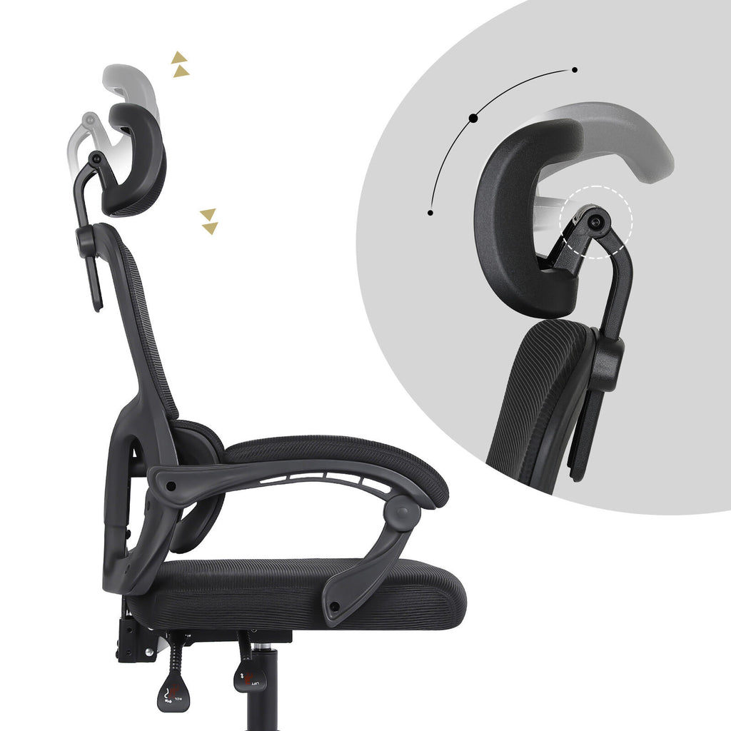 The Axis Adaptive Reclining Command Chair | Black Office Seat