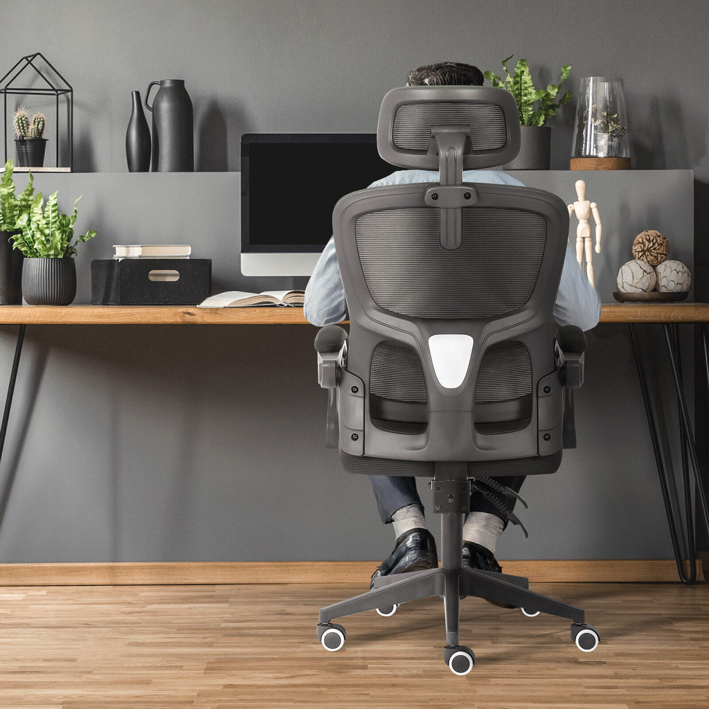 The Axis Adaptive Reclining Command Chair | Black Office Seat