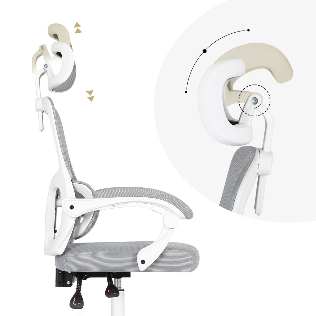 The Axis Adaptive Reclining Command Chair | Grey Office Seat