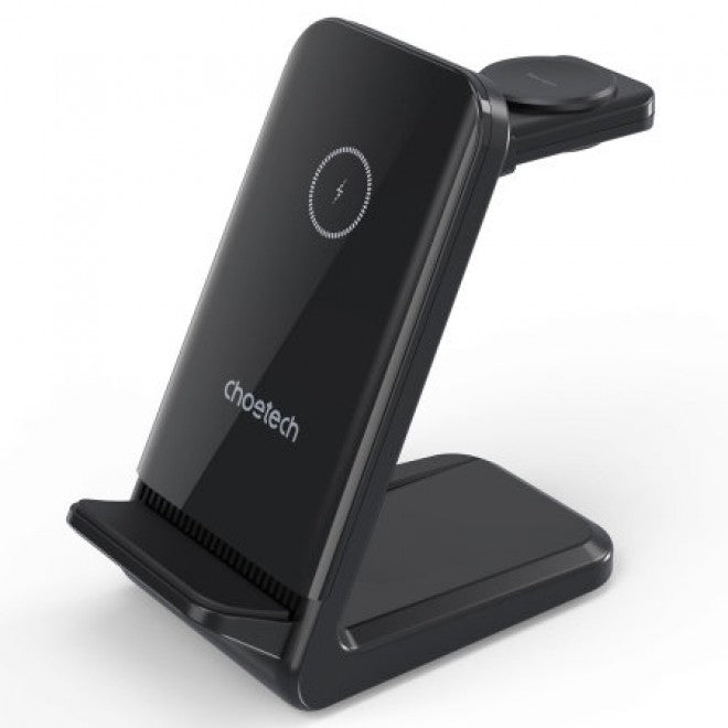 Aura 4-in-1 Black Wireless Charging Hub