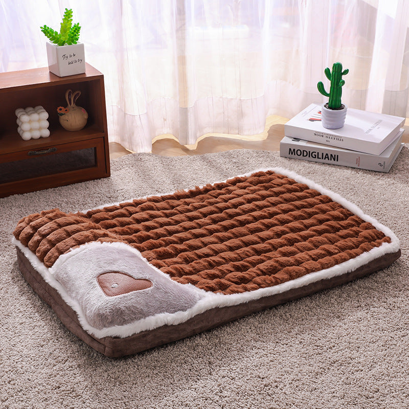Ridge Pet Sofa Bed | Roasted Coffee X Large Orthopaedic Support Mat